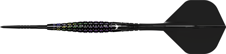 Mission Black Opal Darts
Steel Tip - 95% Tungsten - Black & Coral PVD