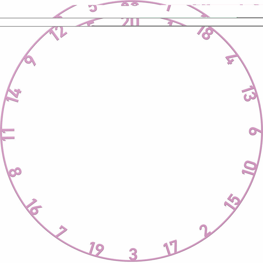 Bulls Number Ring - Coloured - Individual ring