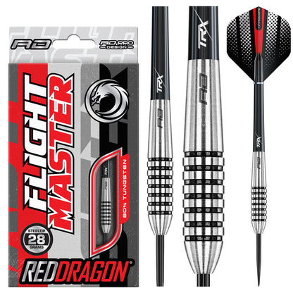Flightmaster Torpedo 80% Tungsten Steel Tip Darts by Red Dragon