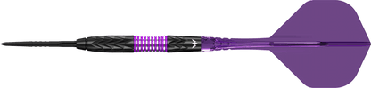Mission Vector Darts
Steel Tip - 95% Tungsten - Black PVD & Purple Electro