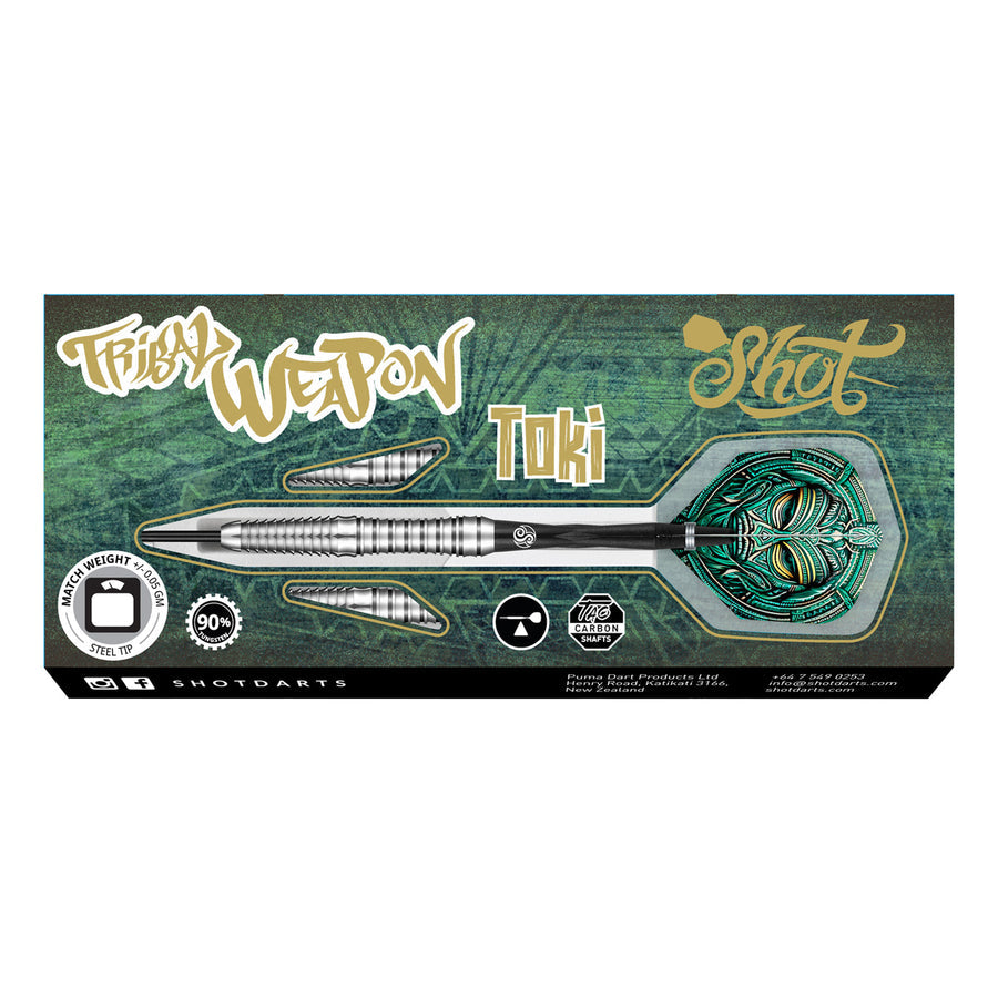 Shot Tribal Weapon Toki 90% Tungsten Steel Tip Darts