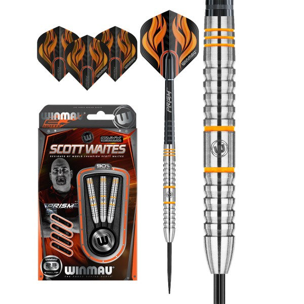 Winmau Scott Waites Scotty 2 Hotty - 90 Tungsten Darts - World Champion - Steel Tip
