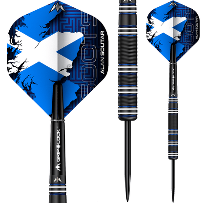Mission Alan Soutar Darts - Steel Tip - 90% - Soots - Black Titanium