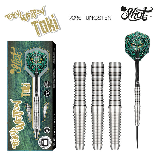 Shot Tribal Weapon Toki 90% Tungsten Steel Tip Darts