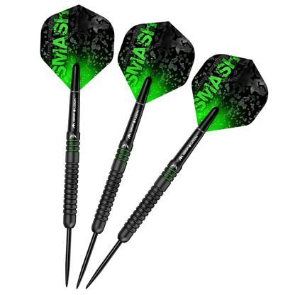 Mission Martin Lukeman Darts - Steel Tip - 90% - Smash - Black Titanium