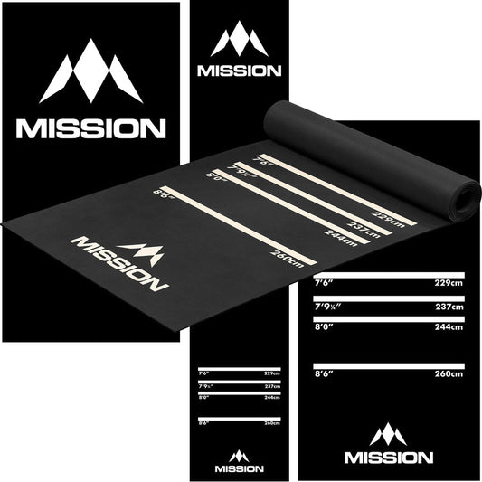 Mission Darts Mat Heavy Duty Rubber
Pro Level Dart Mat