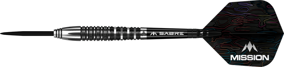 Mission Labyrinth Darts
Steel Tip - 90% Tungsten - Black PVD