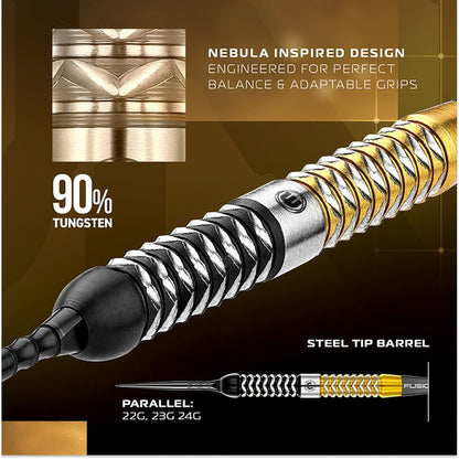 Winmau Exion Parallel Switch Point 90% - Steel Tip Darts