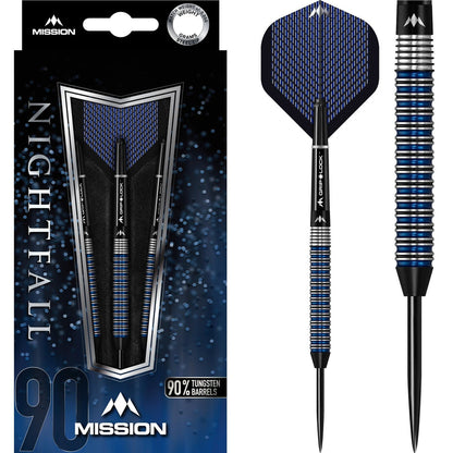 Mission Nightfall Darts
Steel Tip - M2 - Straight Ring