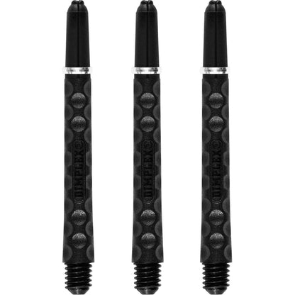 Harrows Dimplex Shafts
Dart Stems - with Rings - Black
