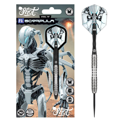 Shot AI Scorpula 90% Tungsten Steel Tip Darts